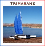 Slipwagen f�r Trimarane